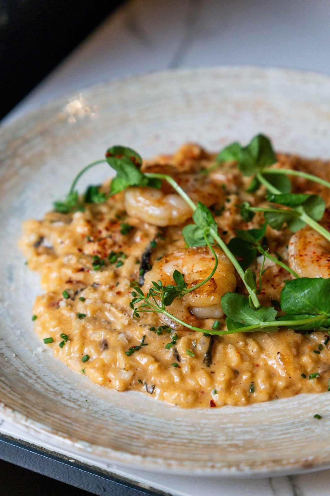 Risotto aux crevettes