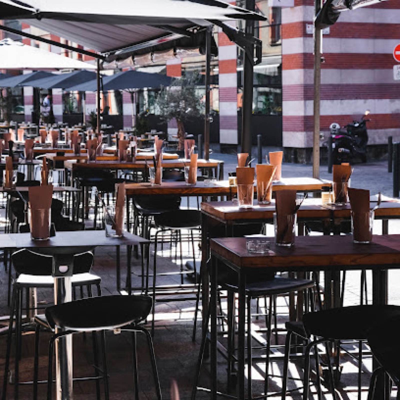 La terrasse rue Labeda